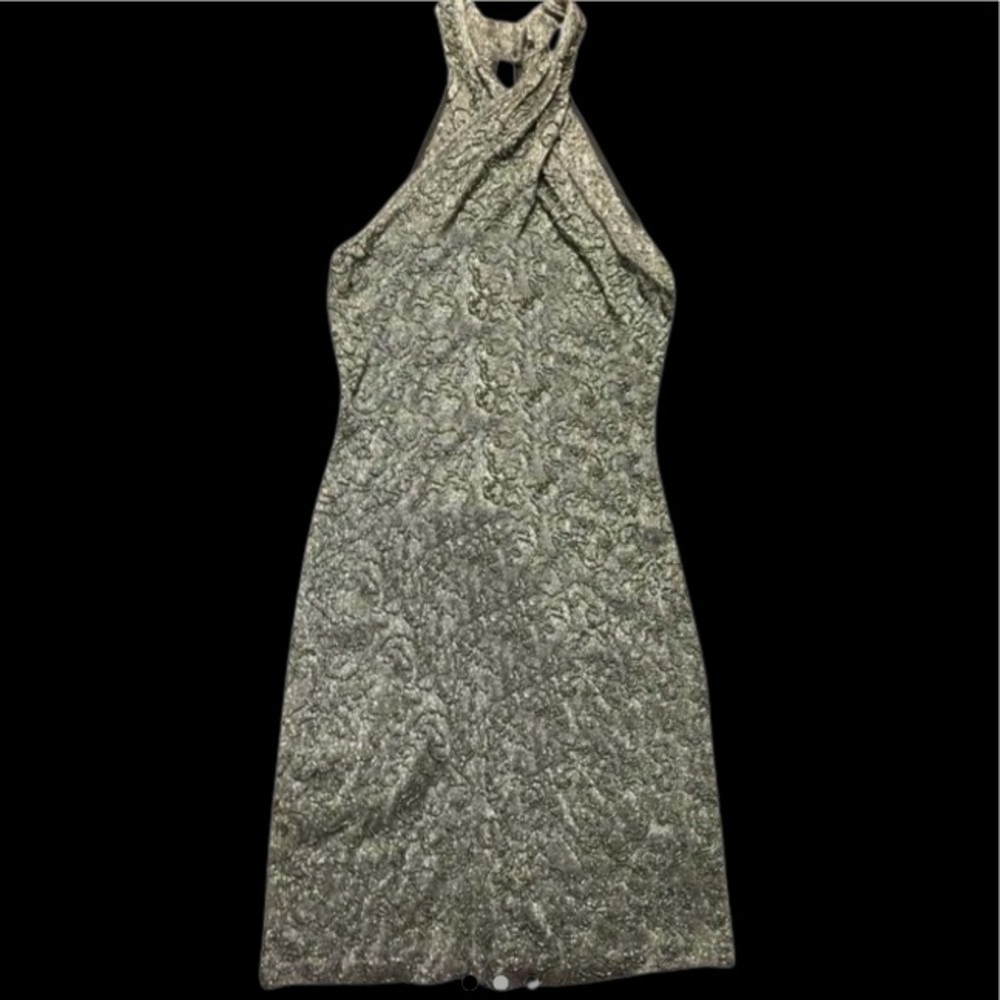 Carmen Marc Valvo beaded dress, size 6